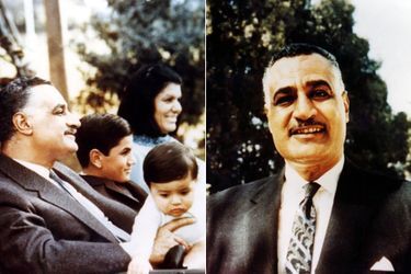 Nasser en famille, sur des images fournies par Hoda Nasser.