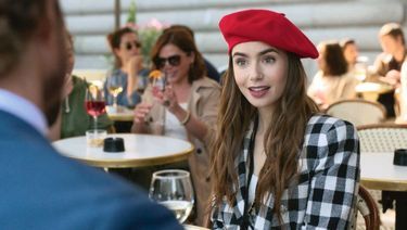 L’actrice Lily Collins joue Emily