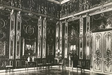 La Chambre d’ambre au palais Catherine à Pouchkine (anciennement Tsarskoïe Selo) dans les années 1930