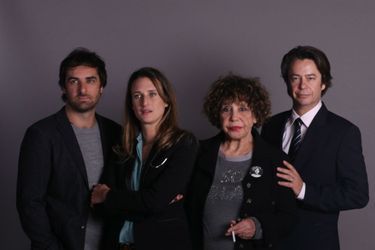 Grégory Montel, Camille Cottin, Liliane Rovère et Thibault de Montalembert pour les débuts de la série "Dix pour cent"