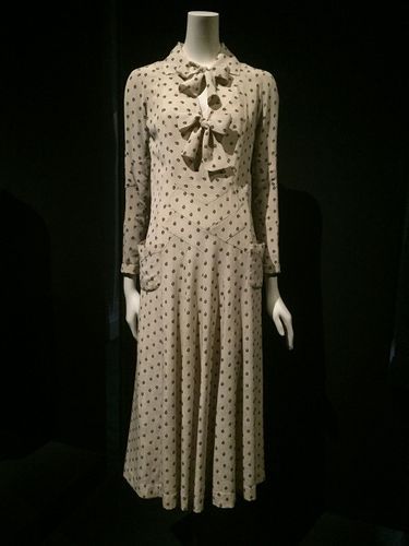 Photo prise lors de la rétrospective "Gabrielle Chanel. Manifeste de mode". 