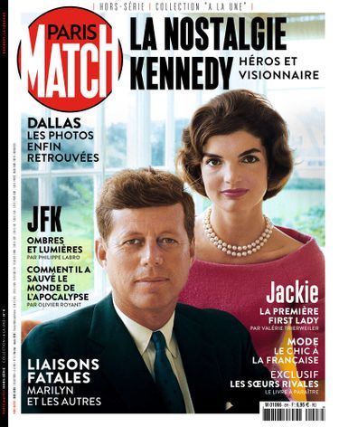 Notre hors-série « La nostalgie Kennedy », 100 pages de photos et de reportages exclusifs consacrées à l'histoire du clan Kennedy, en vente à partir du jeudi 12 février chez votre marchand de journaux. © Paris Match