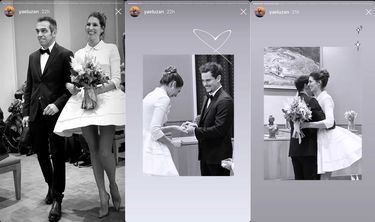 Laury thilleman mariage robe online