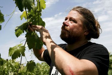 L’Américain John Wurdeman s’est pris de passion pour le vin naturel