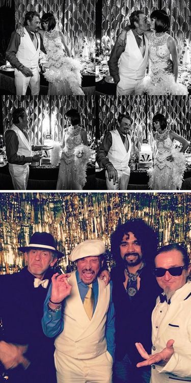 Sur Instagram, Laeticia comme Johnny publient des photos. Pour ses 72 ans, elle a organisé une fête sur le thème de « Gatsby le Magnifique ».