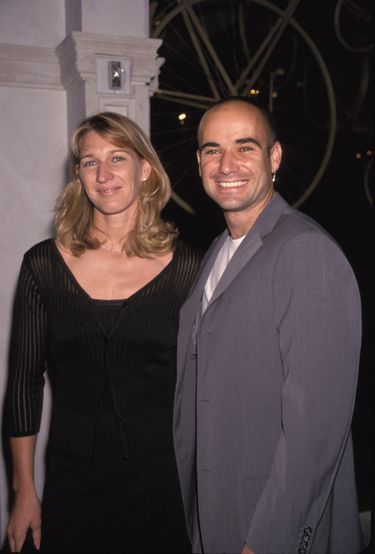 Steffi Graf et Andre Agassi en septembre 1999.