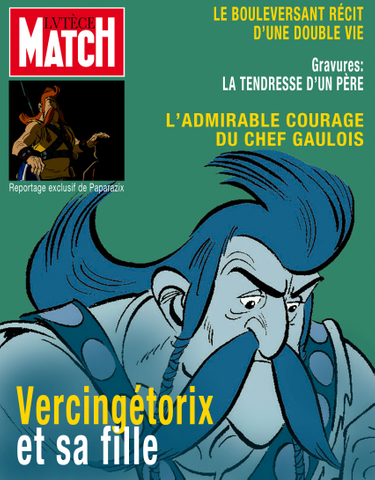 Une couverture "collector" de Paris Match imaginée par les créateurs