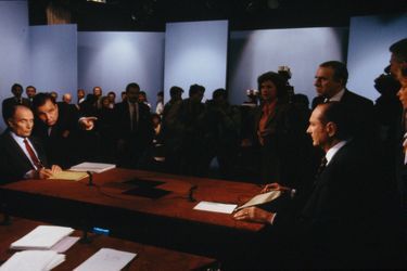Le débat télévisé Chirac-Mitterrand du 28 avril 1988.