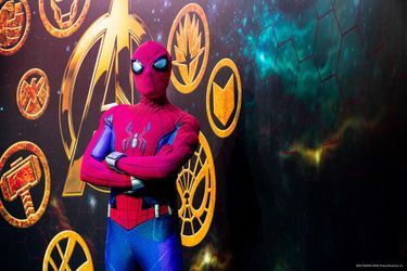 Les visiteurs pourront prendre la pose avec Spider-Man dans la Super Hero Station