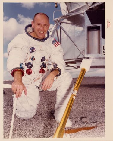 Alan Bean (Apollo 12) en septembre 1969, quelques semaines avant le décollage.