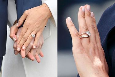 Meghan Markle a ajoute des diamants a sa bague de fiancailles