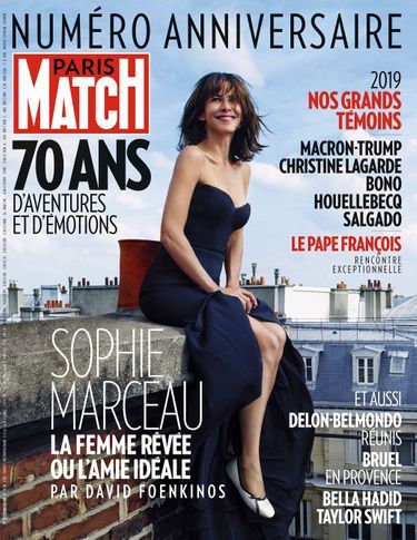 La couverture de Paris Match n°3657, un numéro anniversaire exceptionnel.