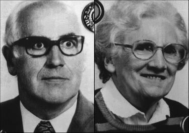 Aimé et Anne-Marie Romand, les parents de Jean-Claude Romand, assassinés par leur fils, le 9 janvier 1993.