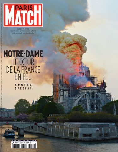 La couverture de Paris Match n°3649.