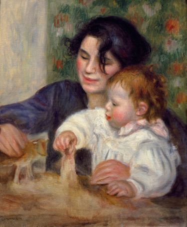 “Gabrielle et Jean”, Auguste Renoir, 1895 (Musée de l'Orangerie, Paris)