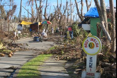 Le quartier « Imelda » à Tolosa, à 20 kms de Tacloban. C’est elle qui a exigé qu’il porte son nom. La famille y possédait une immense plantation.