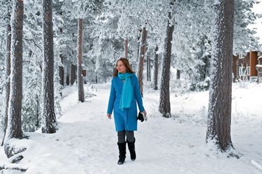 Reine des neiges. Dans la forêt d’Inari, berceau du peuple sami, le 17 novembre.