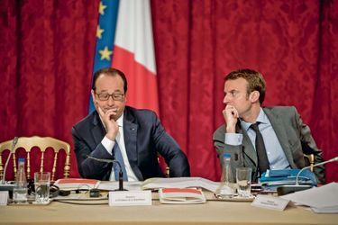 A l’Elysée, au Conseil stratégique de l’attractivité présidé par François Hollande, le 17 février 2014.