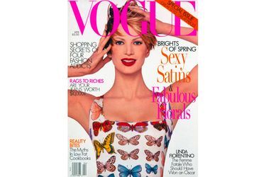 Couverture du magazine "Vogue" en 1995