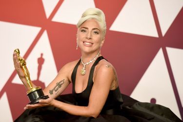 Lady Gaga aux Oscars le 24 février 2019