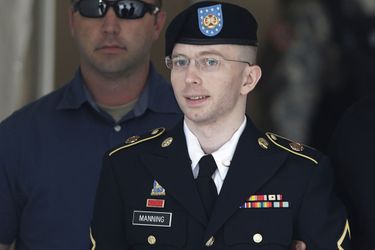 Chelsea Manning, qui se faisait encore appeler Bradley, en juillet 2013.