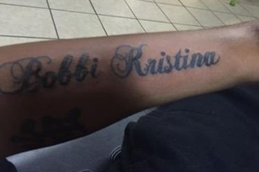 Nick Gordon rend hommage à Bobbi Kristina en tatouant son prénom sur son avant-bras