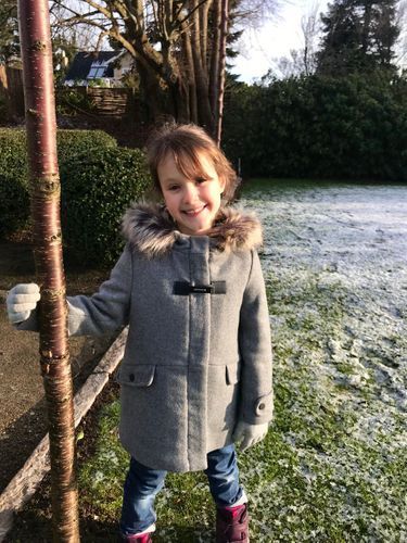 La princesse Athena de Danemark. Photo diffusée pour ses 7 ans le 24 janvier 2019