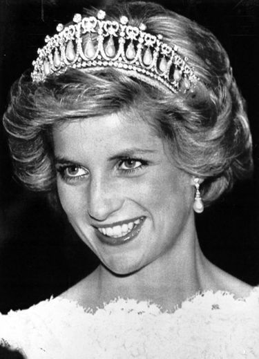 La princesse Diana à Washington, le 10 novembre 1985