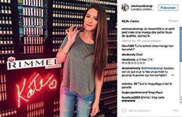 Emma Cakecup échange avec ses fans sur Instagram.