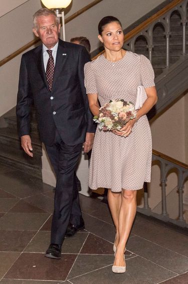 La princesse Victoria de Suède à Stockholm, le 1er septembre 2016