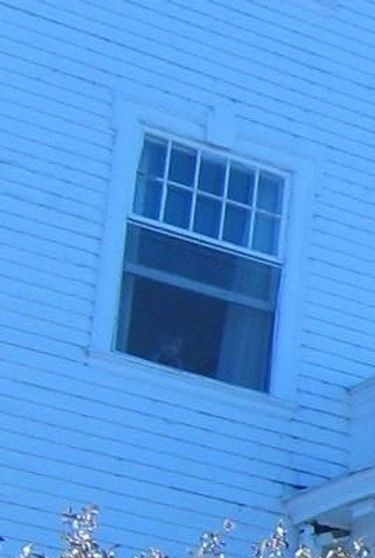 Un étrange petit garçon apparaît à une fenêtre du Stanley Hotel