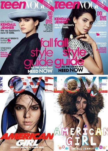 Kendall Jenner multiplie les Unes de magazines