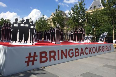 #BringBackOurGirls, place de la République.