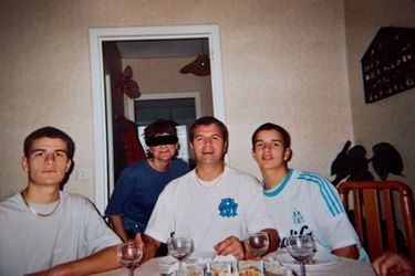 Fête de famille chez les Drugeon, en 2002.