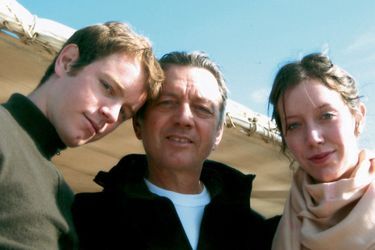 En 2009, Gaël avec son père, qui mourra un an plus tard, et sa soeur, Sara, en Egypte.