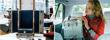 Les artisans des ateliers historiques Louis Vuitton, à Asnières, ont réalisé l’écrin pour la Fifa. La boîte est en titane, monogrammée LV ; les huit coins sont revêtus de cuir naturel et les six fermoirs sont en ruthénium – dont le symbole chimique est Ru, en hommage à la Russie.