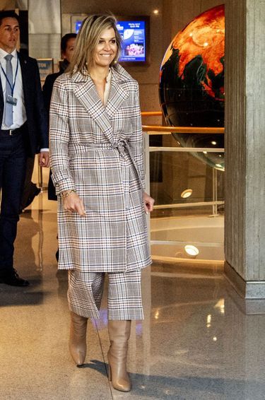 La reine Maxima des Pays-Bas à Washington, le 21 avril 2018