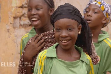Des fillettes au Cameroun, soutenues par l'association d'Hawaou Adamou