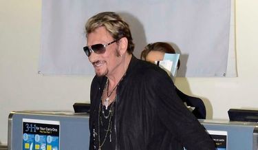 Johnny à l'aéroport de Los Angeles -