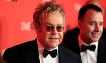 Elton John et David Furnish -