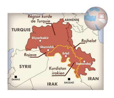Trente millions de Kurdes, quatre pays