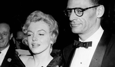 2-photos-people-cinema-Marilyn Monroe et Arthur Miller--