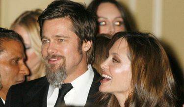 brad Pitt et Angelina jolie-