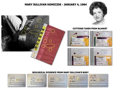 Les traces d'ADN retrouvées après la mort de Mary Sullivan ont été expertisées