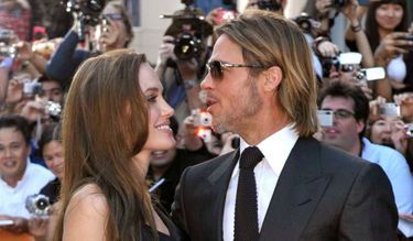 Angelina Jolie et Brad Pitt-