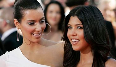 Kim et Kourtney Kardashian-