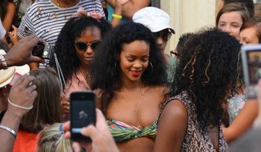 Rihanna à Saint-Tropez-