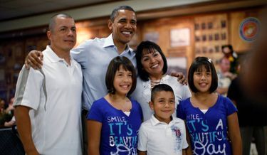 Obama à Hawai Photo souvenir-