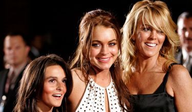 Ali, Lindsay et Dina Lohan-