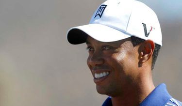 Tiger Woods souriant-
